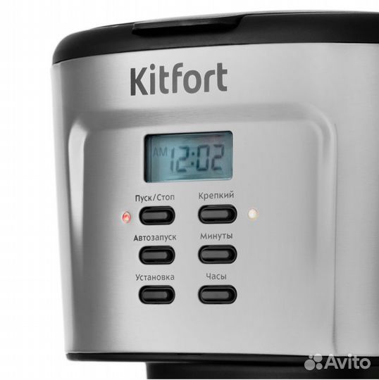 Кофеварка капельная Kitfort KT-727, Чёрный