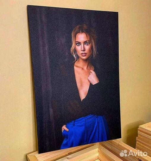 Портрет на холсте,фото на холсте, печать на холсте