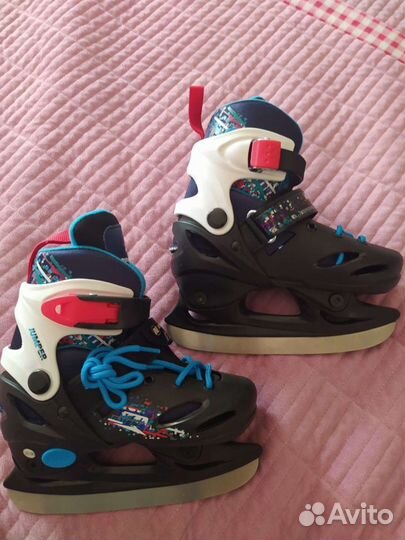 Коньки раздвижные детские