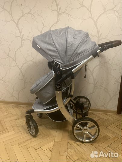 Коляска трансформер luxmom deluxe 2в1