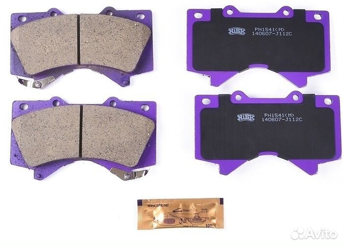 Колодки передние toyota Land Cruiser 200 Tundra Se