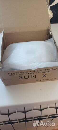 Лампа для ногтей 54w новая