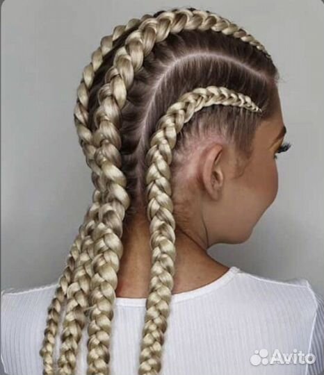 Афрокосички с канекалоном