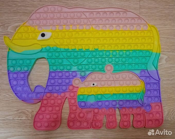 Развивающие игрушки. Антистресс Pop IT. Слон