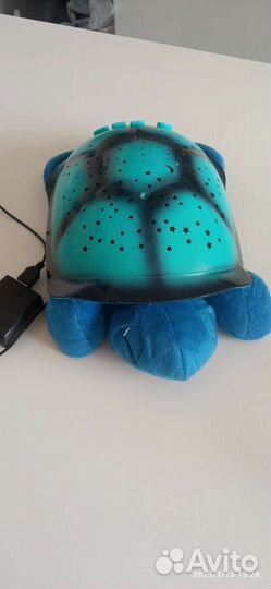 Черепаха ночник с музыкой и звёздное небо