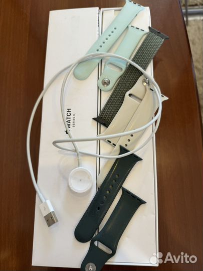 Смарт часы apple watch series 3 38mm