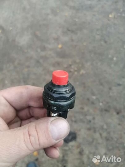 Кнопка выключатель 24 v Авар 11370401