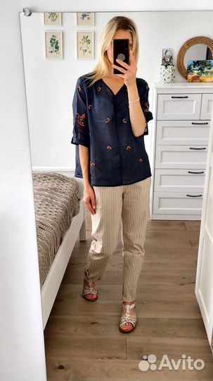 Блузка. Хлопок. 46-52