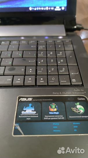 Ноутбук Asus N53JF Intel i7