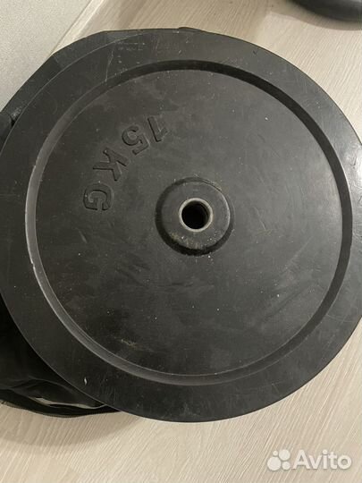 Блин для штанги 15 кг