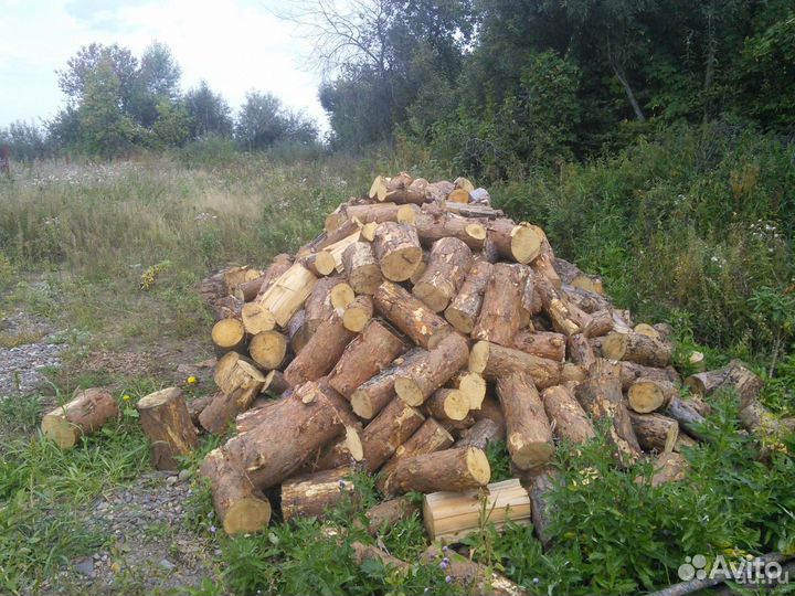 Дрова горбыль не пиленный
