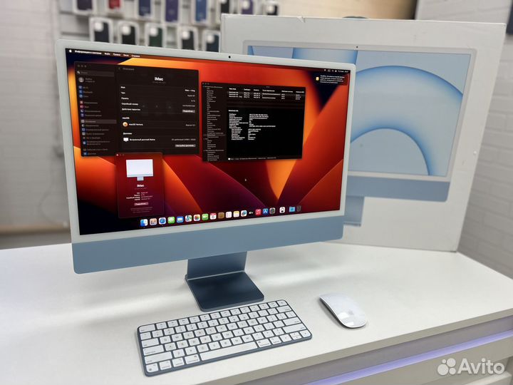 iMac 24 M1 8/512GB Blue