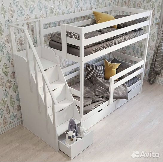 Двухъярусная кровать с Боковым входом