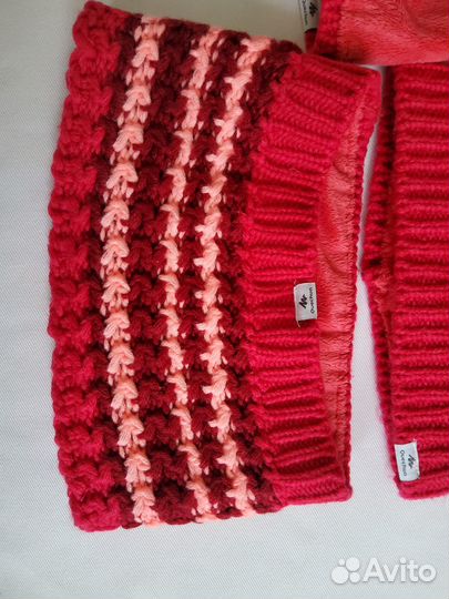 Шапки и снуд шарф Декатлон