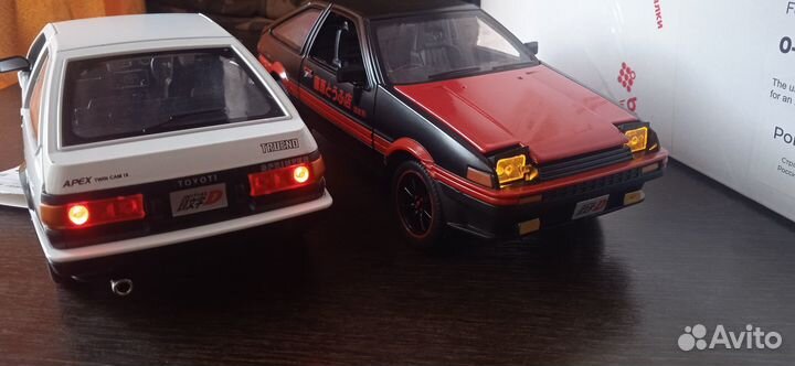 Машинка Металлическая Тойота AE86 Trueno