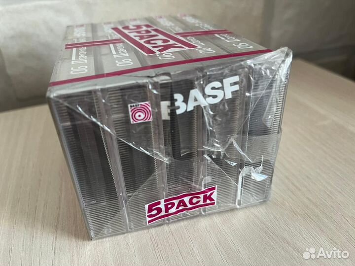 Аудиокассеты BASF Chrome Standard II 90