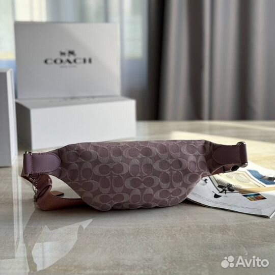 Сумка coach новая бананка