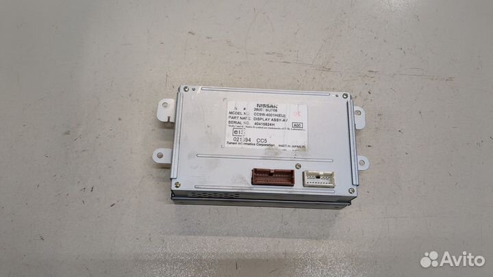 Дисплей компьютера Nissan Almera Tino