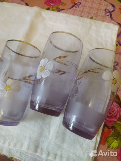 Стаканы для сока (воды)