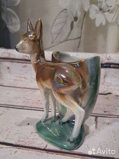 Фарфор статуэтка Косуля оленёнок, Grafenthal, Герм