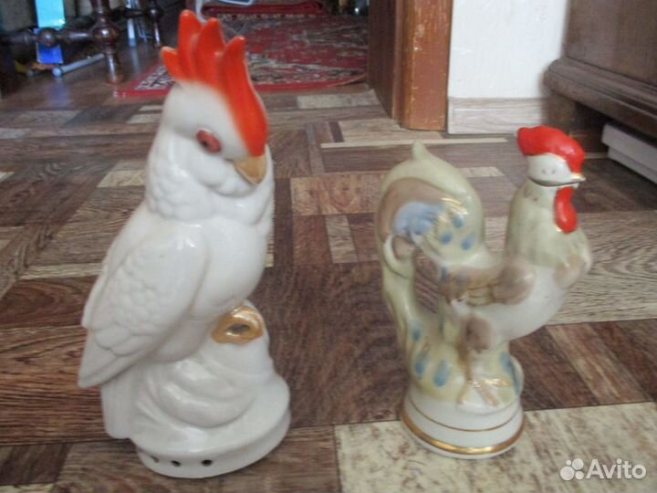 Статуэтка петух,игрушки из дерева +