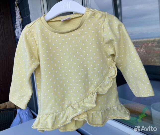Фирменные вещи пакетом на девочку 74 80 HM zara