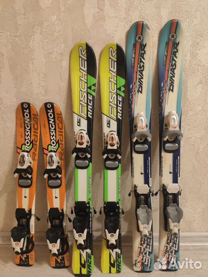 Детские горные лыжи и сноуборды