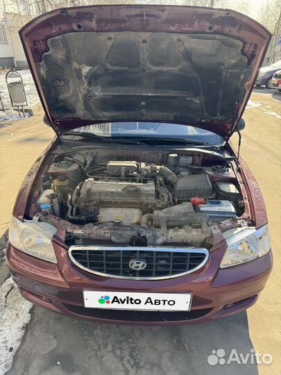 Hyundai Accent 1.5 МТ, 2007, 151 073 км
