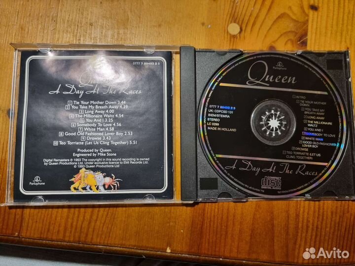 CD компакт диск Queen - A day AT the race