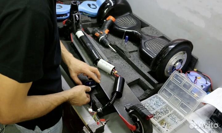 Ремонт электро самокатов и гироскутеров