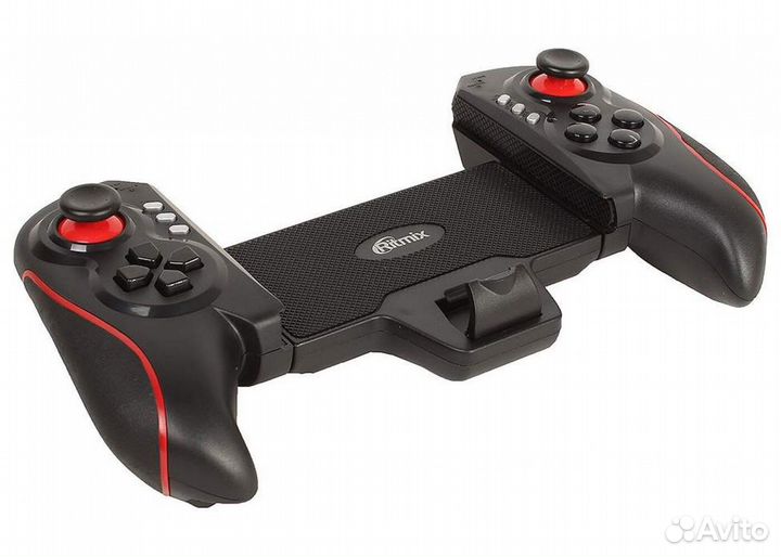 Джойстик ritmix GP-050BTH Black Red беспроводной \