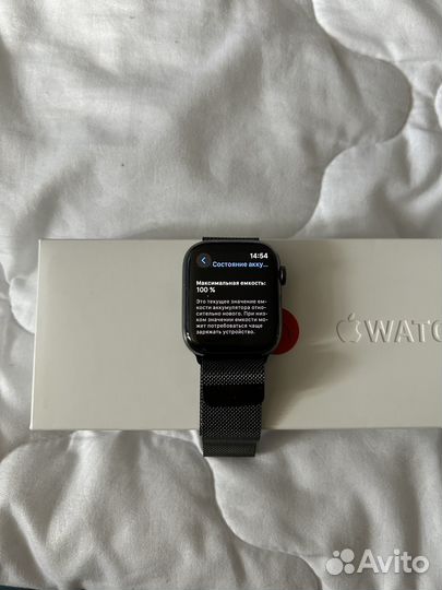 Часы apple watch 8 45 mm stainless steel