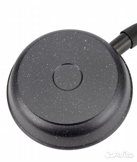 Сковорода 24 см с крышкой и съемной ручкой