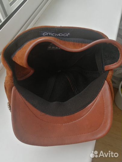 Кепка женская замша