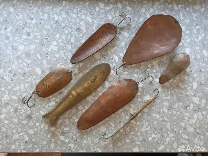 Блесна финские, антикварные, трофейные