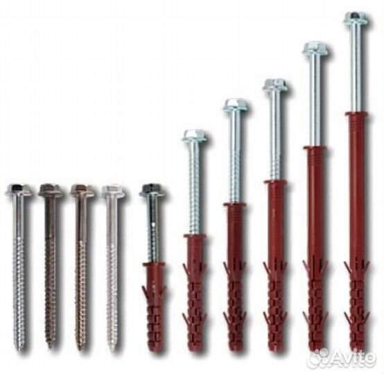 Крепеж, кляммера, подсистема для вент фасада оптом