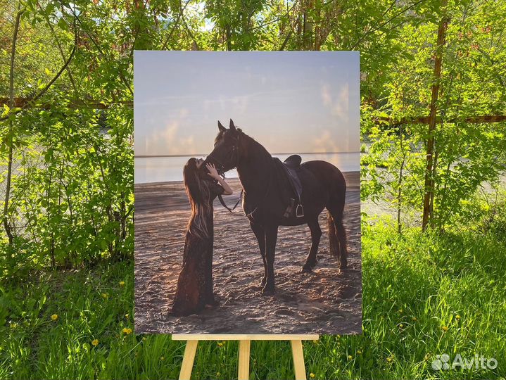 Портрет на холсте по фотографии