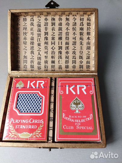 Набор подарочный карт для бриджа