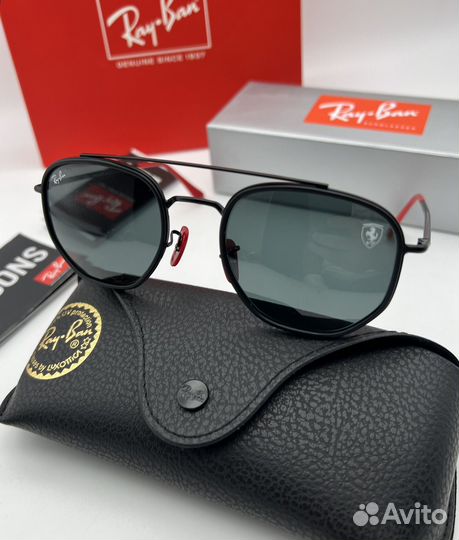 Очки ray ban ferrari rb3748M