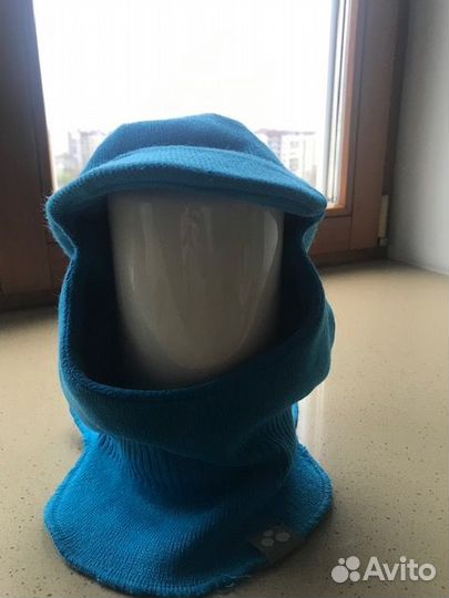 Шапка шлем для мальчика зима