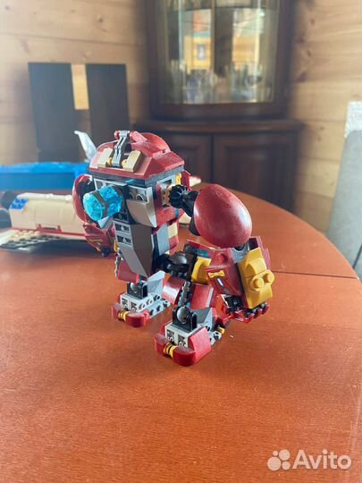 Lego робот железный человек