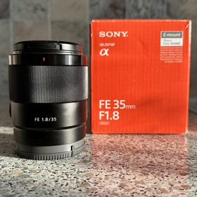 Объектив Sony FE 35mm f 1.8 sel35f18f