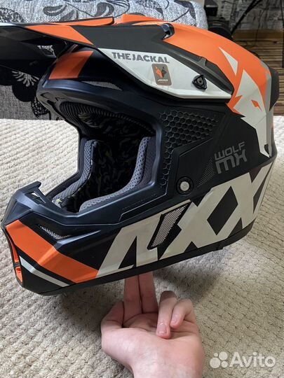 Кросовый Шлем Axxis MX803 wolf