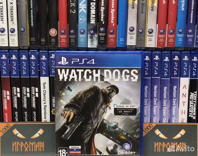 Игры PS4 Watch dogs