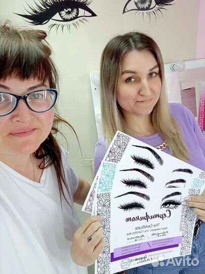 Обучающие курсы:Наращивание ресниц,Шугаринг,Бров-т