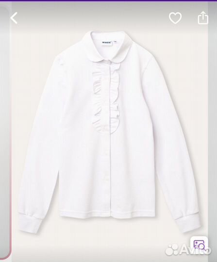 Блузка для девочки