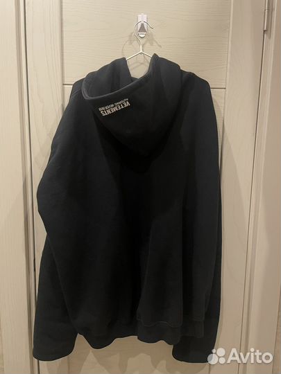 Vetements titanic zip hoodie