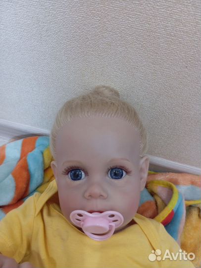 Кукла реборн девочка 54 см