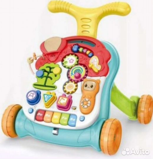 Музыкальные электронные ходунки-бизиборд