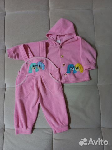 Костюмчик для девочки 5-8 месяцев